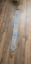 FLORAL TAPESTRY BELL PULL WITH