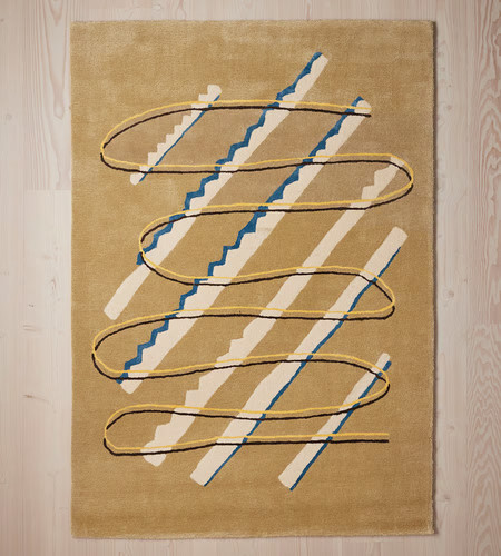 Hand tufted neutral geometric - hand,
