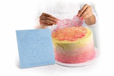 Silicone Floral Rose Cake Lace