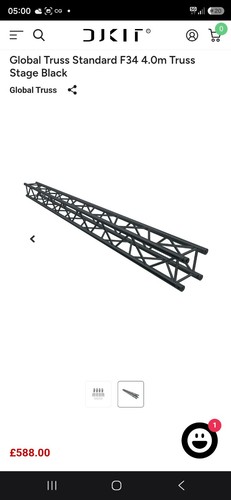 Global truss standard f34 0m - standard,