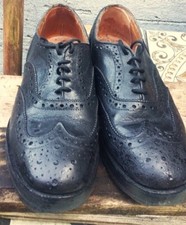 Highland Brogues British Army Dress Shoes Genuine Scottish Regiment 7 L Studded