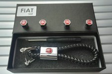 Fiat Luxury leather keyring