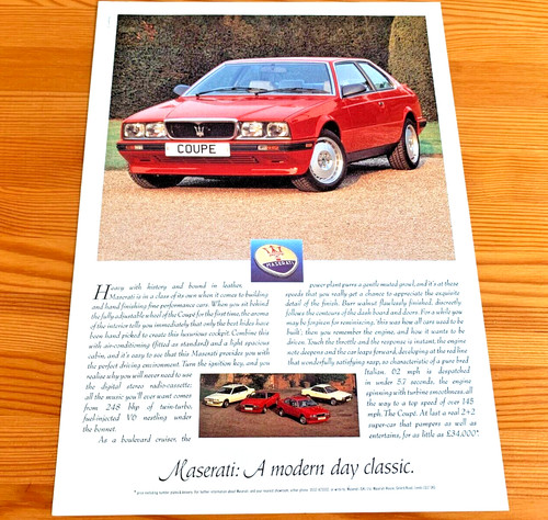 Maserati coupe biturbo - coupe,