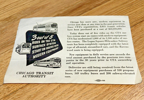 1951 chicago transit authority - chicago,
