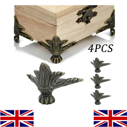 4pcs antique bronze corner - 4pcs,