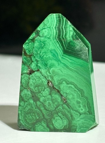 Malachite crystal tower 100 - malachite,