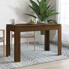 Dining Table Engineered Wood Kitchen Dining Room Table Multi Colours vidaXL
