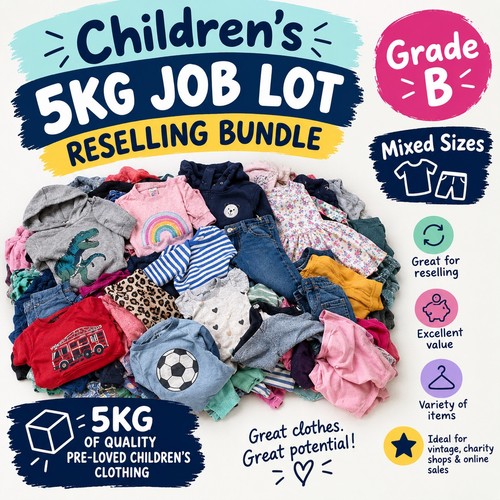 Childrens clothing bundle 5kg - childrens,