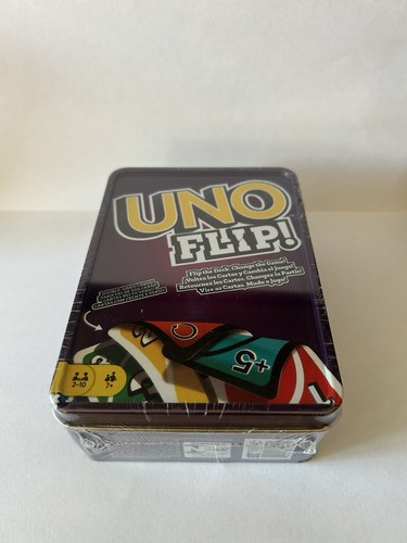 Uno flip card game - flip, metal