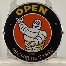 Michelin Enamel Sign - Ø 41cm