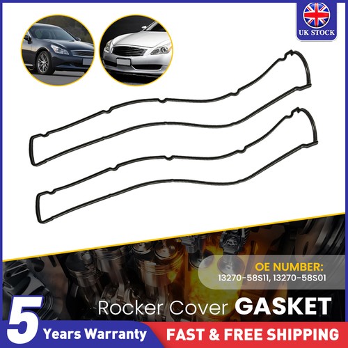 Engine valve cam cover gasket - valve,