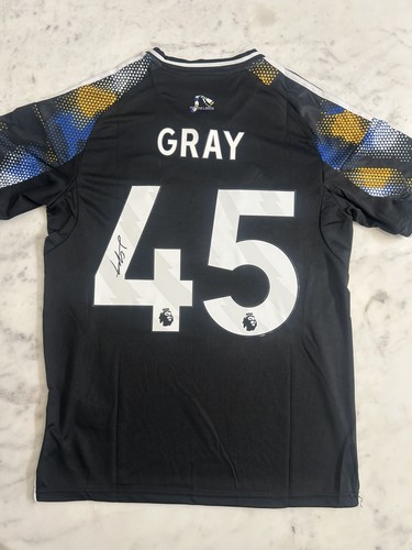 Signed harry gray leeds united - signed,