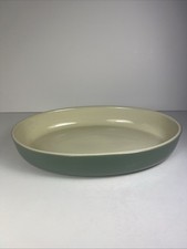 Denby - Manor Green - Oval Oven / Serving Dish Large - 36 x 25.5cm - Stoneware