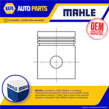 Piston fits FORD CONSUL 2.0 72