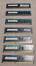 Set Of 7 Memory  PC3L-10600R DDR3 ECC Server RAM Hynix