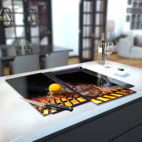 Premier range glass hob - glass,