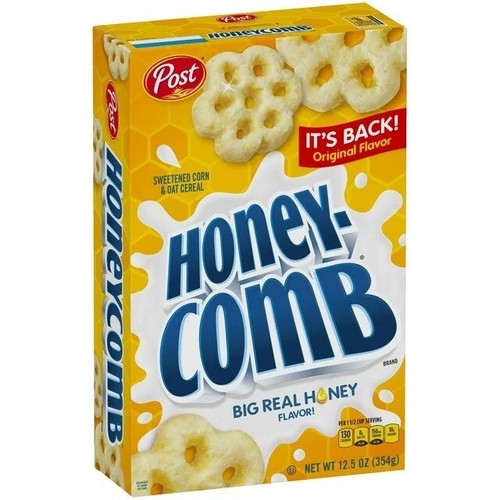 Honeycomb cereal honey - honeycomb, cereal,
