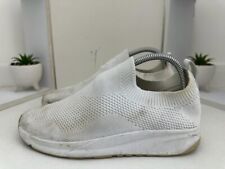 PRIMARK LADIES WHITE STRETCH FLAT PLIMSOLLS SNEAKER SHOES UK SIZE 6 EUR 39  K88