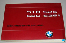 Betriebsanleitung BMW 518 525
