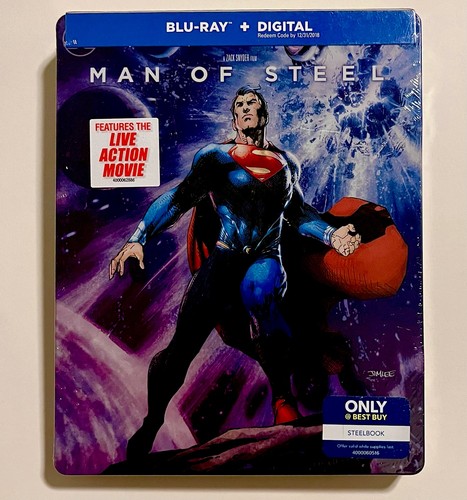 Man steel 2013 steelbook - of,