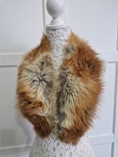Vintage Fox Fur Stole Wrap