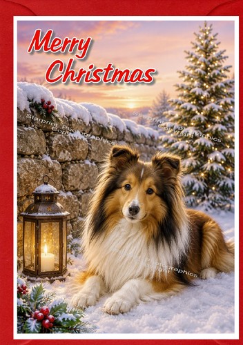 Shetland sheepdog sheltie - shetland, /