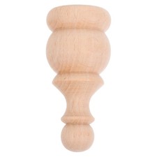 Wood Lamp Finial Unfinished