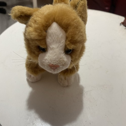 Cute small plush ginger - small, cat