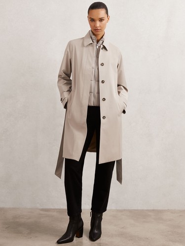 Reiss womens natural - coat, size