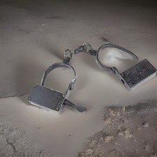 Box-style Manacles Cast Metal