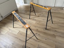 Folding Tressle Saw Horses 2 Pack Folding Table Saw