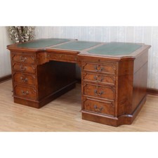 Walnut Executive Desk with