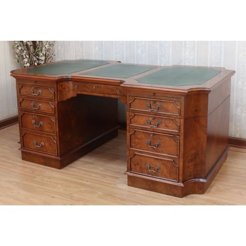 Walnut executive desk - walnut,