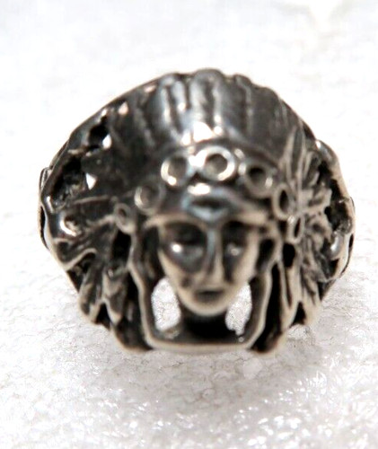 Vintage sterling silver indian - sterling,