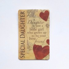 History Heraldry Special Daughter Love Heart Message Light Torch Gift Present 