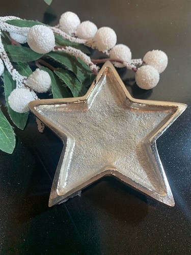 Silver coloured metal - silver, star