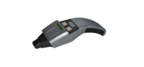 Star trek boomerang phaser - star, 3d