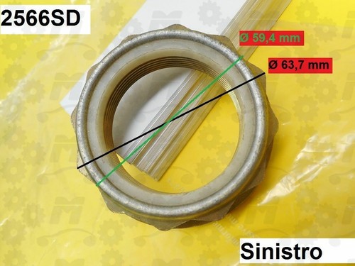 Nut hub rear - rear, for