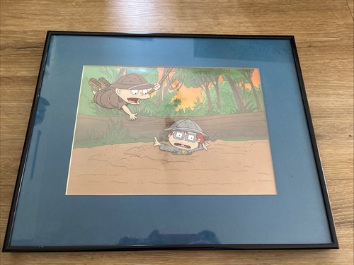 Framed rugrats animation - framed, cell