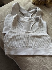 Tu  x2  White Sports Bra Xxl