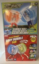 Blue X Shot Bubble Ball Lot Of