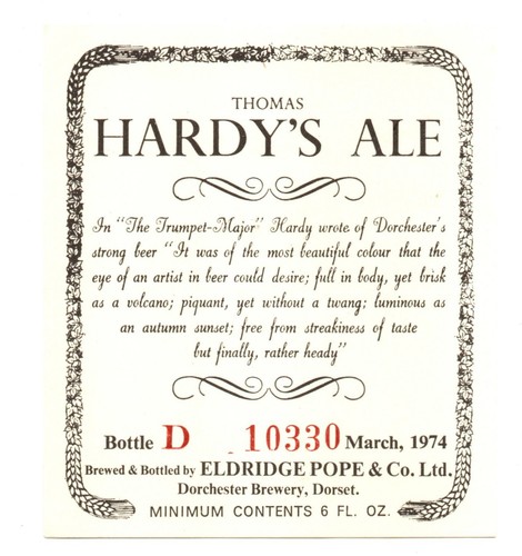 England beer label - -,