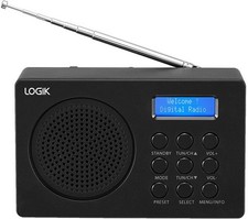 LOGIK L2DAB23 Portable DAB /FM