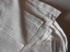 CC41 40's utility white cotton