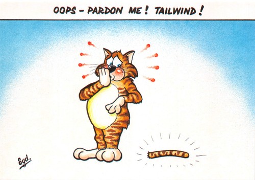Mixed comic postcard manx - mixed,