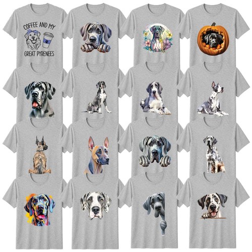Watercolour dog shirt pet - dog,