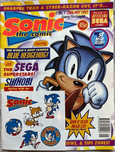 Sonic the comic issue - sonic,