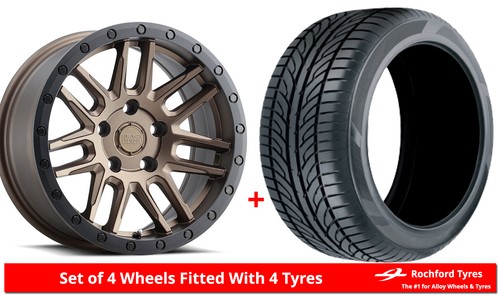 Alloy wheels tyres - tyres, black