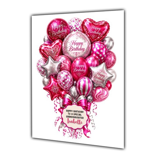 Personalised birthday card - personalised,