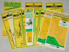 LOT OF 20 x BADGERLINE BUS